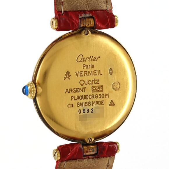 Cartier Must VLC LM GP W1001054 Quartz Watch
